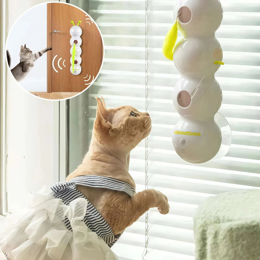 Paworae™ Smart Motion Cat Toy With Worm Design